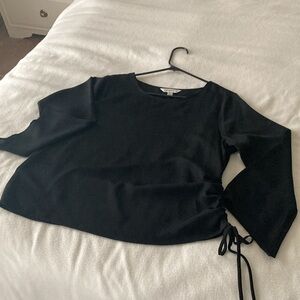 Counterparts,Black Blouse Size Large,